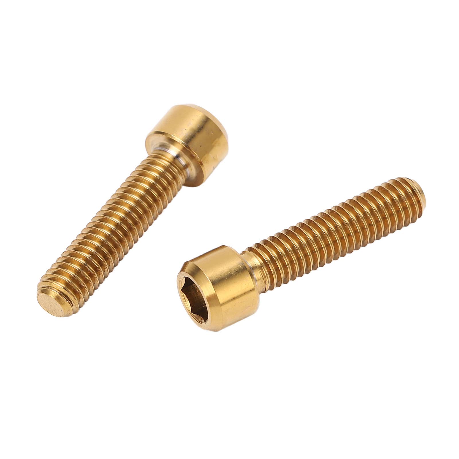 Premium Bike Seatpost & Stem Screws - 2pcs High-Quality Rustproof Mountain/Road Bike Bolts - Fine Polished Removable Hardware for Cycling Maintenance & Upgrades