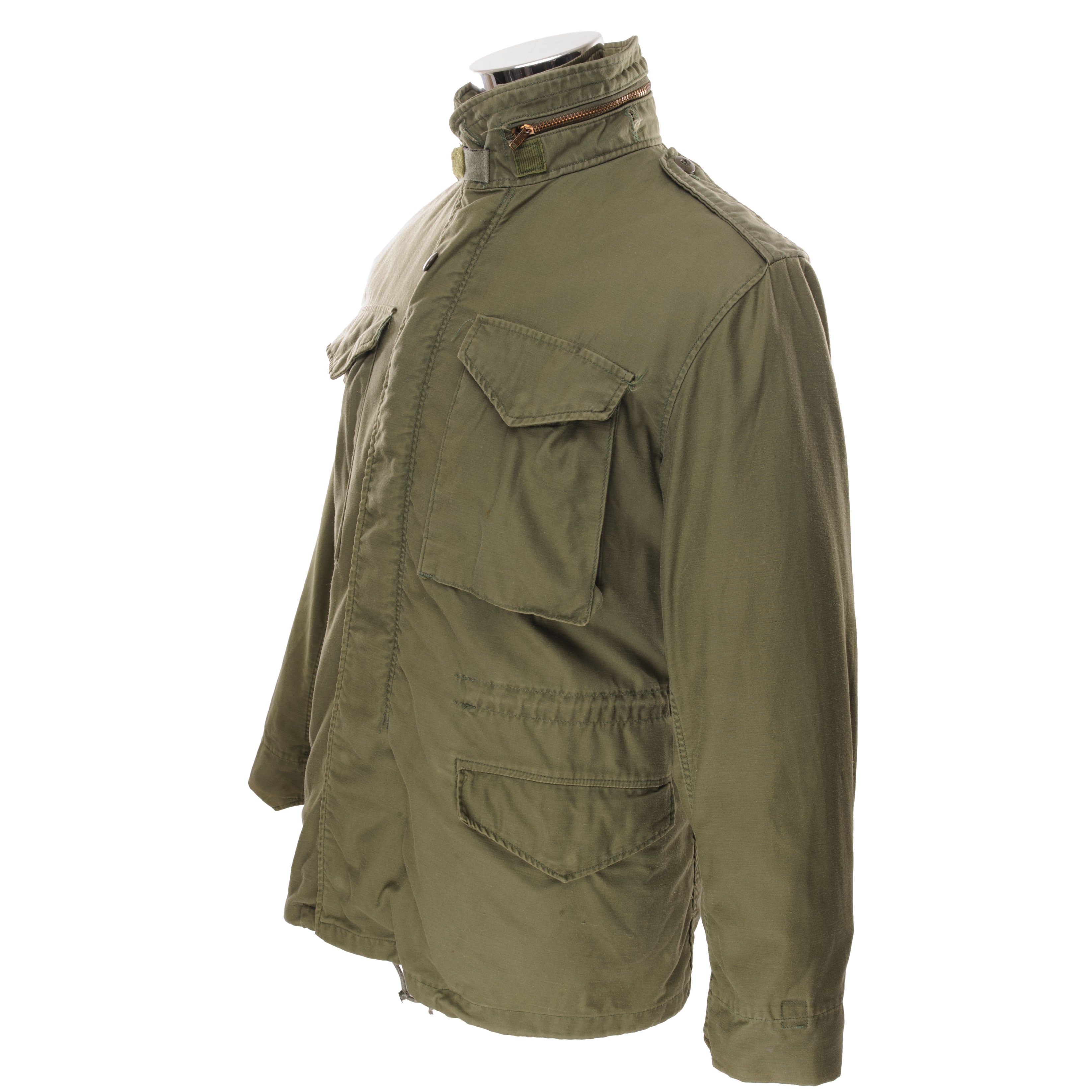 Vintage US Army M-1965 M65 Field Jacket - Vietnam War Era (1973) - Size Small Regular - Military Surplus Outerwear for Outdoor Adventures & Historical Reenactments