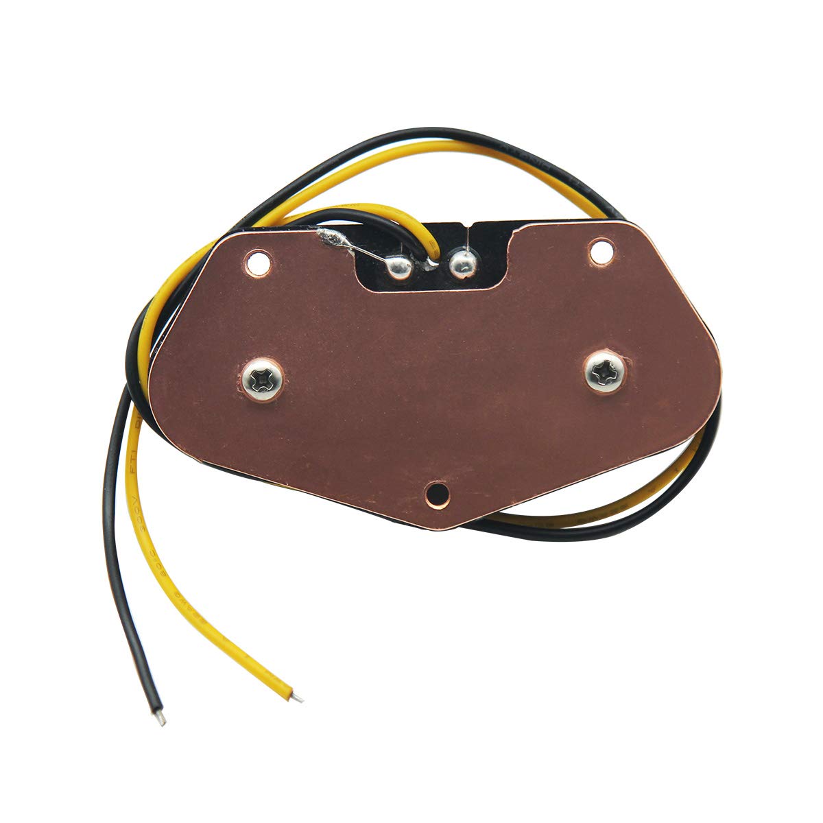 FLEOR Alnico 5 Guitar Pickups Set - TL Bridge & Neck Humbucker Pickups (Chrome) for Electric Guitar - Perfect for Blues, Rock & Metal Music Performance