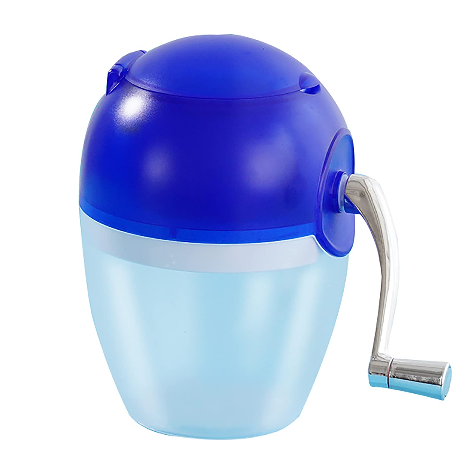 Portable Hand Crank Manual Ice Shaver Crusher - Snow Cone Maker Machine for Home & Outdoor Use - Perfect for Parties, Camping, and Summer Treats