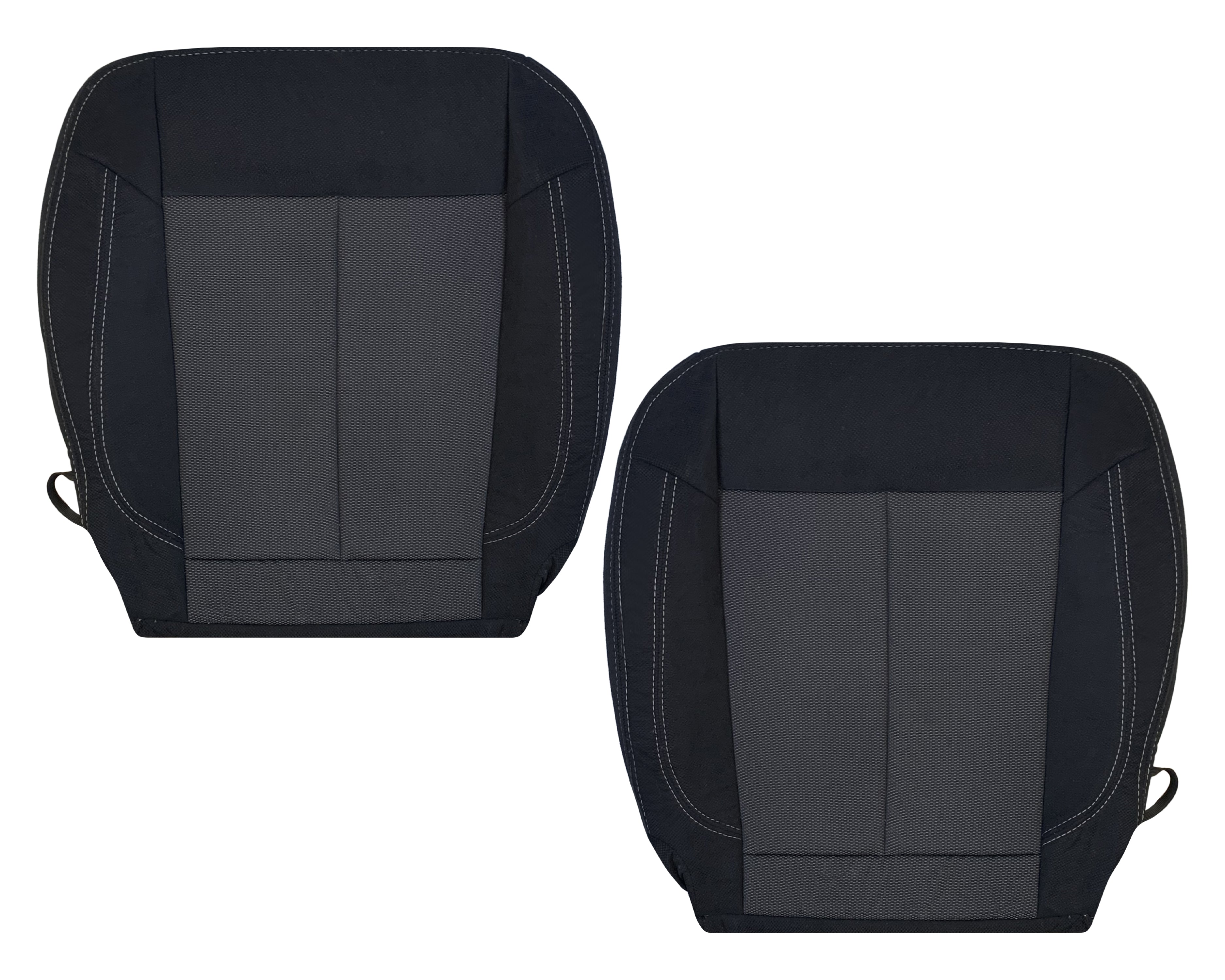 2006-2010 Hummer H3 Adventure Black Cloth Seat Covers Replacement - Durable Fabric Car Interior Accessories for Off-Road & Daily Driving