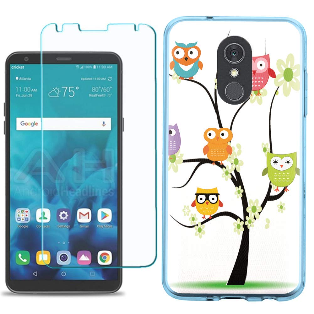 LG Stylo 5 Case with Screen Protector - Slim TPU Cover for Daily Protection