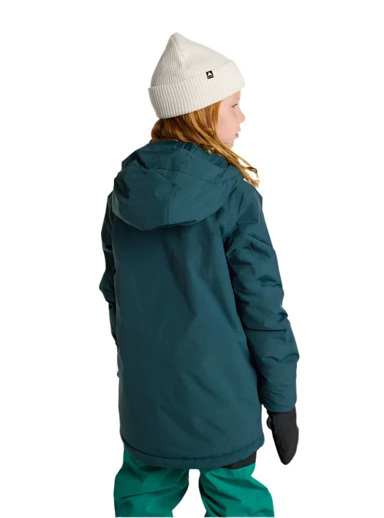Burton Junior's Ascutney 2L Insulated Jacket 2025 - Waterproof Snow Jacket for Kids & Teens - Warm Winter Coat for Skiing, Snowboarding & Outdoor Activities