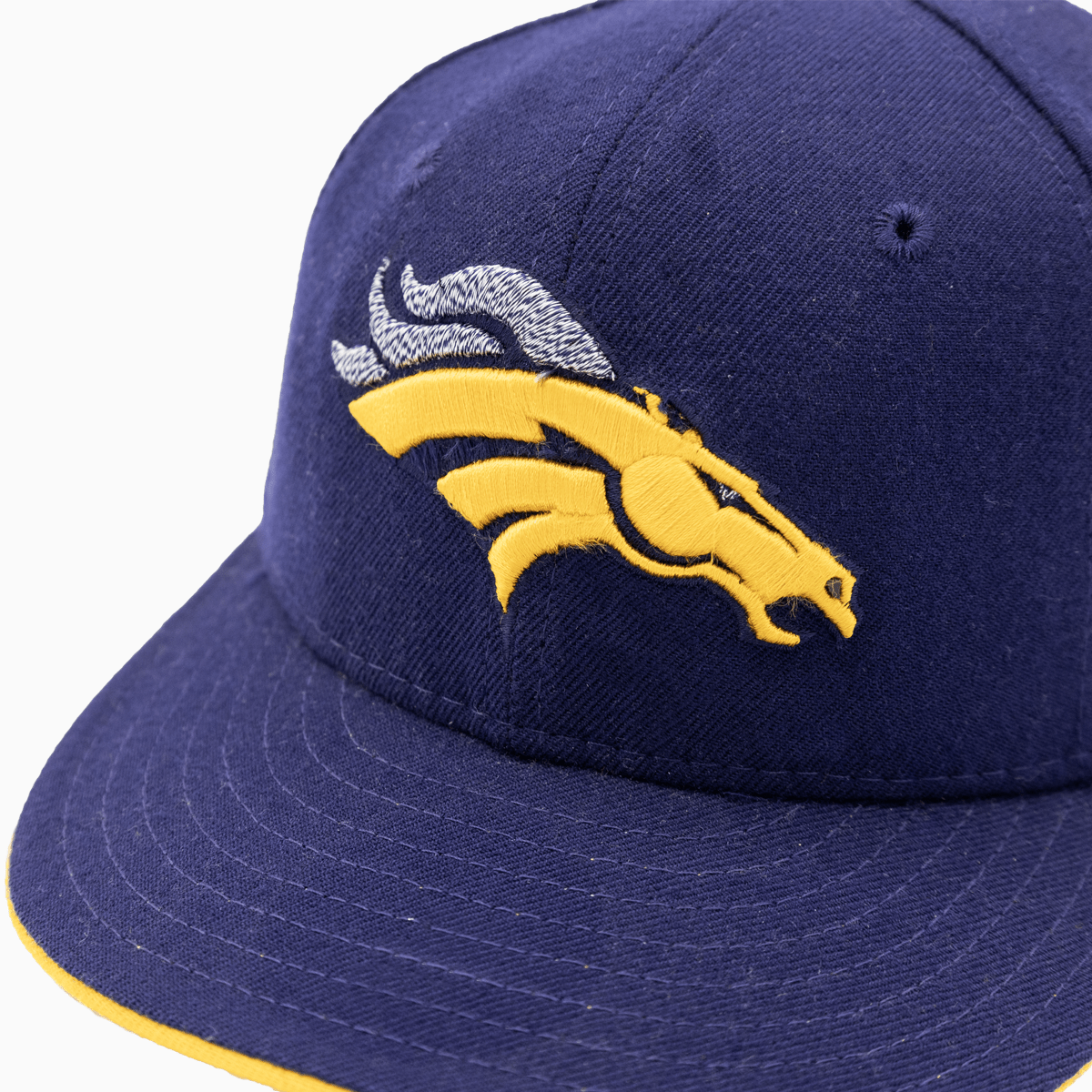 Denver Broncos NFL 59FIFTY Fitted Hat - Official Snapback Cap for Men & Women - Perfect for Football Games, Tailgating & Fan Gear Collection