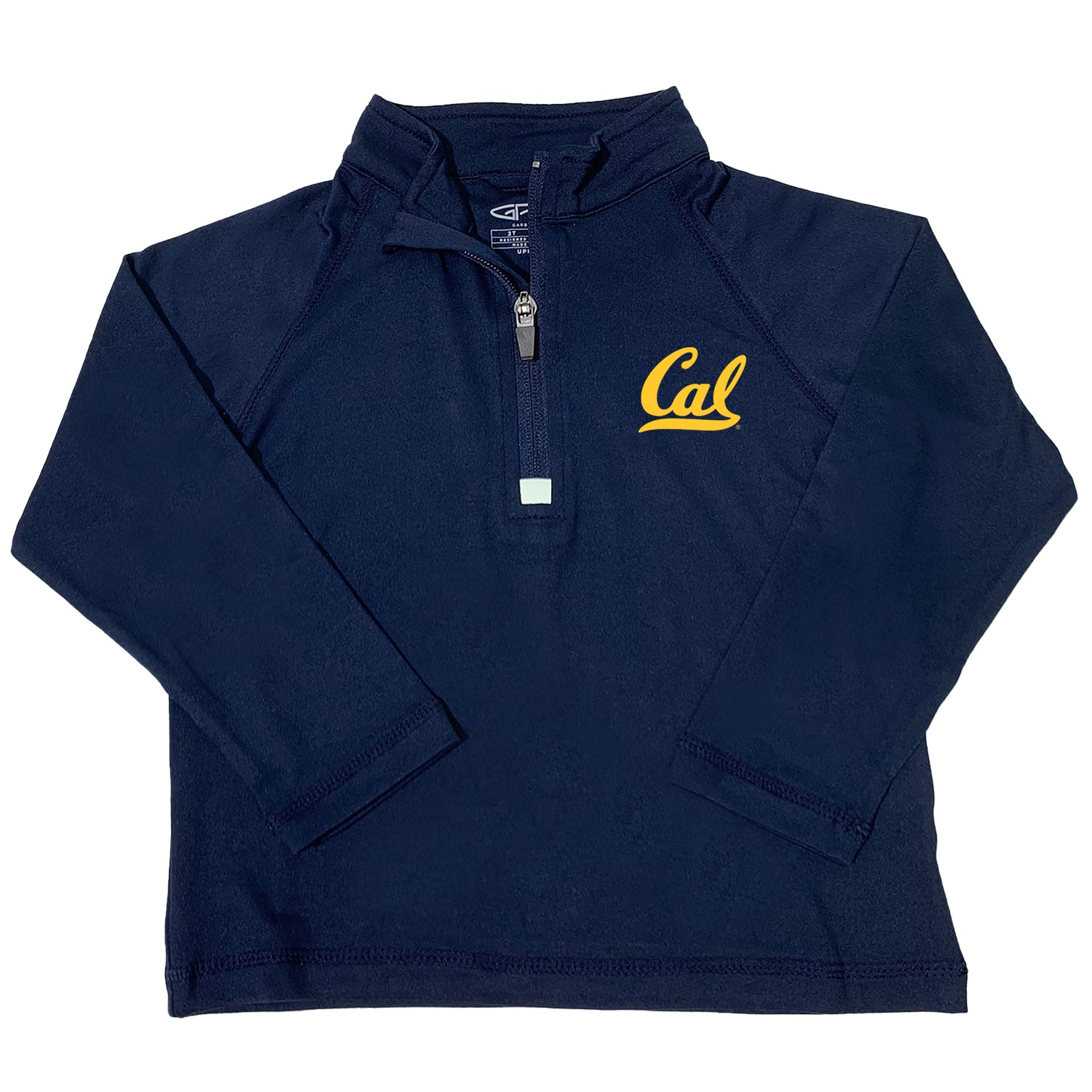 Cal Berkeley Golden Bears Toddler Boys' 1/4 Zip Pullover Fleece Jacket - Warm & Comfortable for School, Playdates & Outdoor Activities