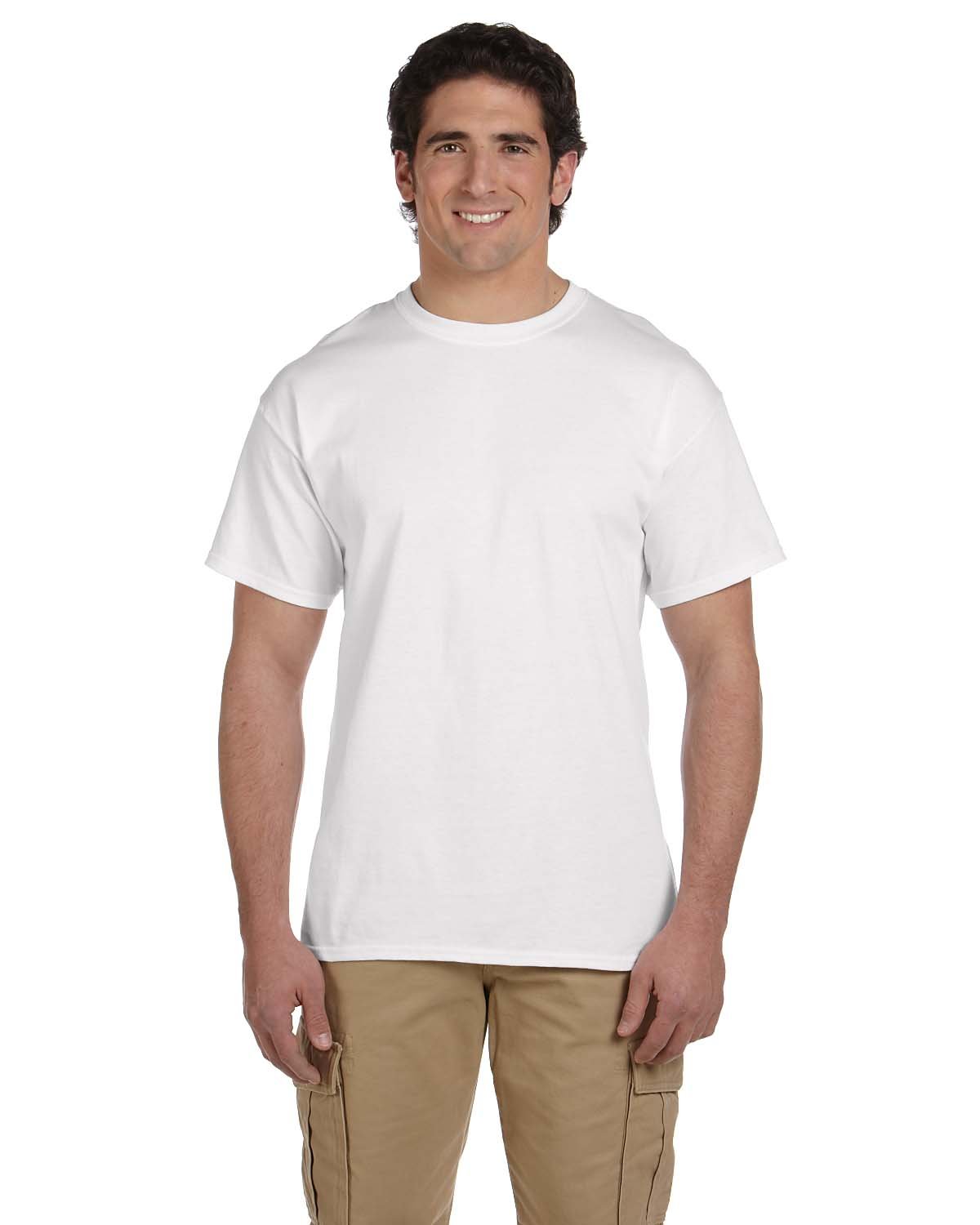 Fruit of the Loom Men's Classic Cotton Crewneck T-Shirt Pack - Soft Comfortable Basic Tees for Casual Wear, Gym & Everyday Use