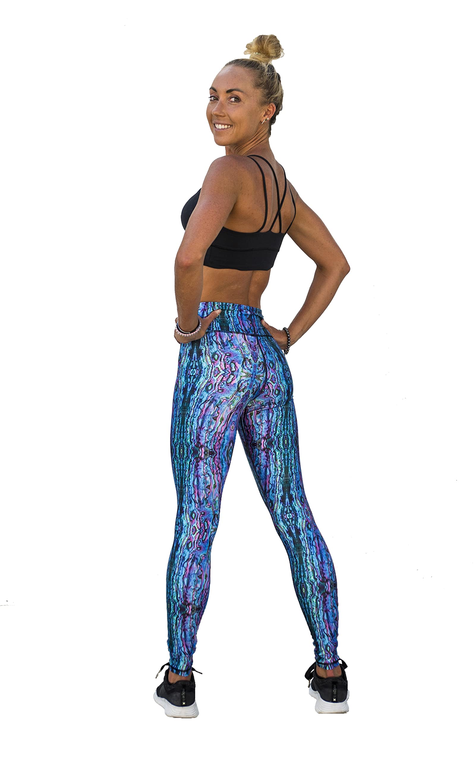 Sea Legs UPF 60+ Sun Protective Leggings - Yoga, Surfing, Swimming, Diving & Water Sports Gear - Perfect for Beach, Pool & Outdoor Activities
