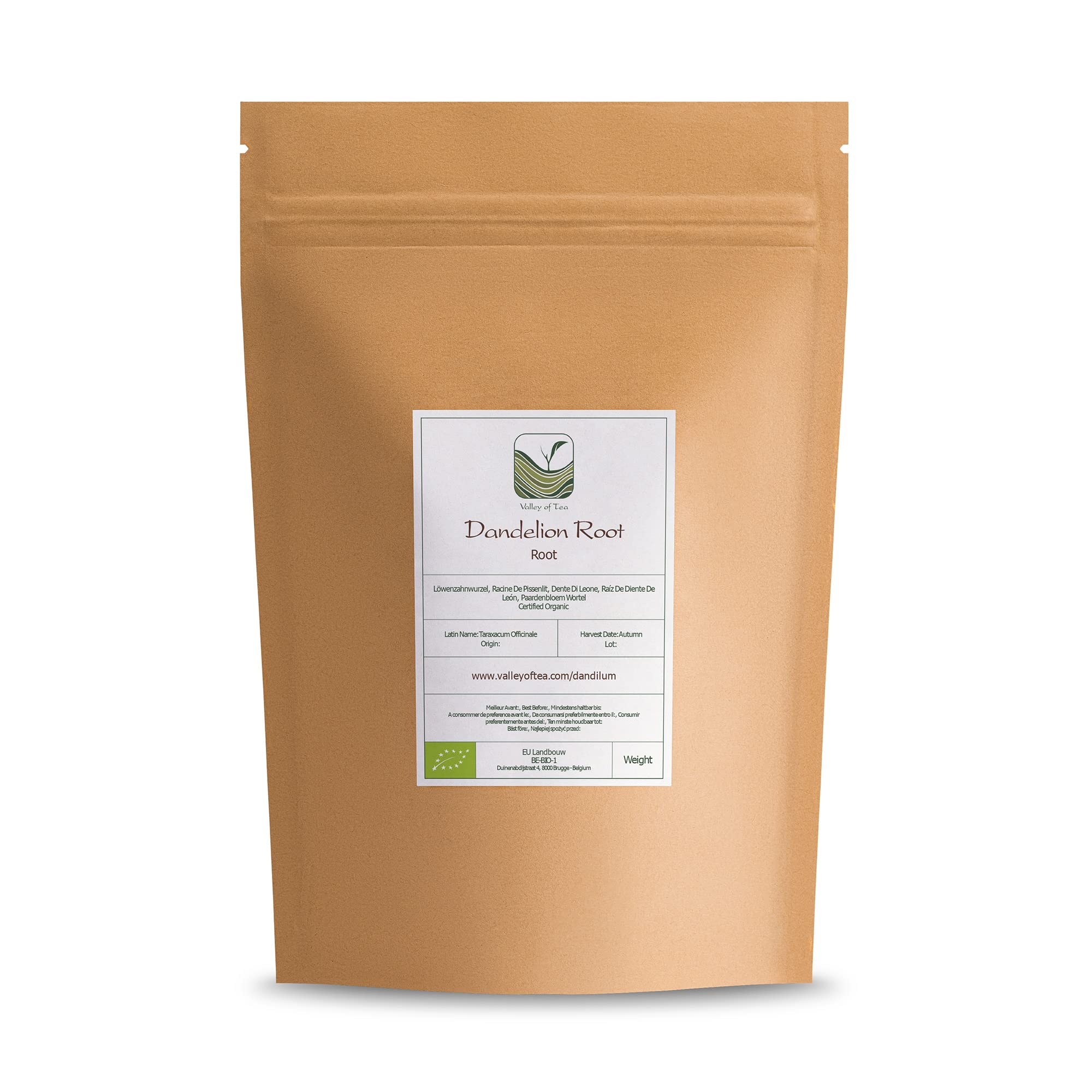 Organic Dandelion Root Tea - Taraxacum Officinale Herbal Tea for Detox & Digestion | Traditional Herbal Remedy | Perfect for Morning Wellness Routine & Evening Relaxation