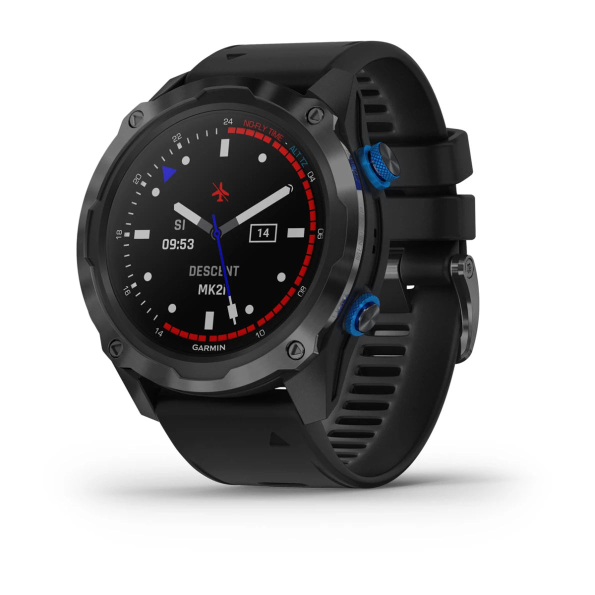 Garmin Descent Mk2i Titanium Carbon Gray Dive Watch - Professional Scuba Diving & Freediving Computer with GPS & Heart Rate Monitor for Underwater Adventures