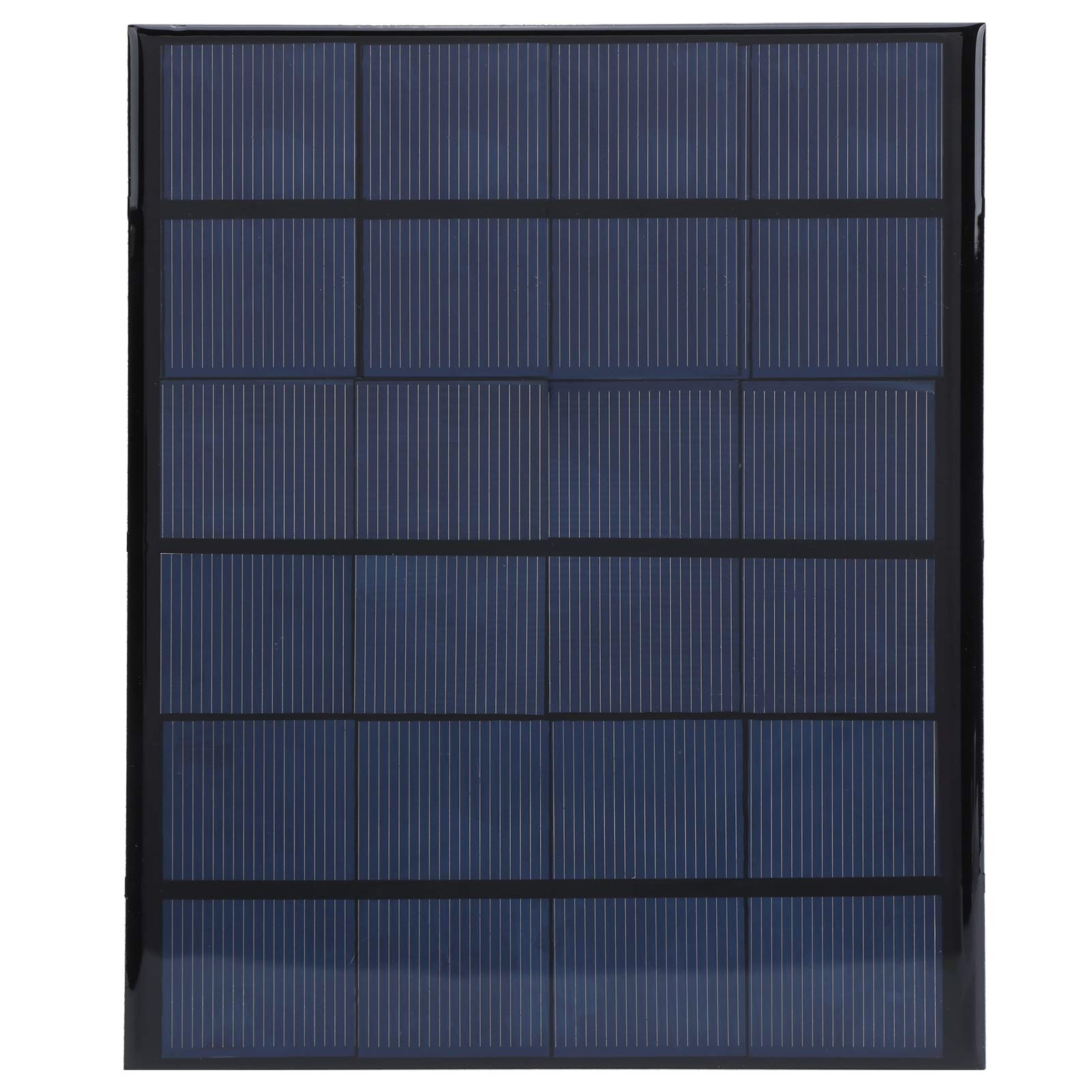 3.5W Epoxy Solar Panel - 135x165mm Mini Solar Panel for Outdoor Use, Durable & Waterproof - Perfect for Camping, Hiking, RV, Boat & Home Emergency Power Supply