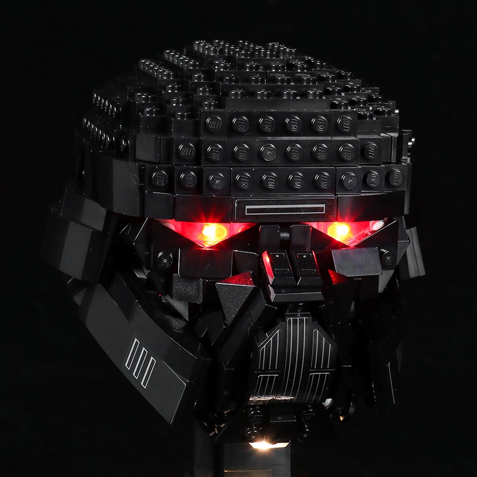 Best Light Kit for LEGO Star Wars Dark Trooper Helmet 75343 - DIY Lighting Upgrade for Display & Nighttime Showcase