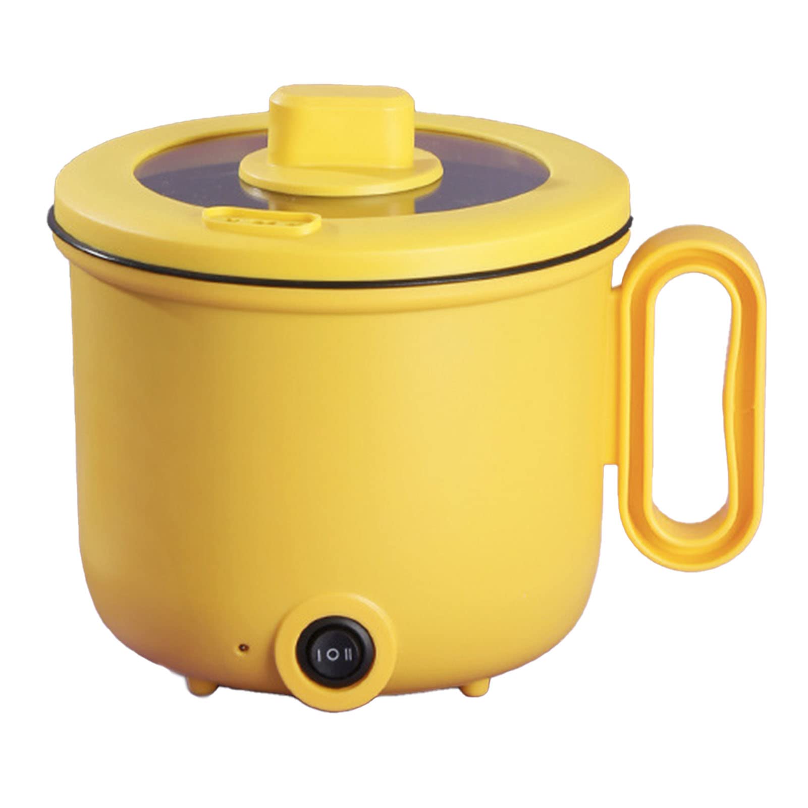 1.5L Nonstick Electric Cooking Pot with Anti-Scald Handle - Multi-Function Electric Cooker for Noodles, Ramen, Soup & More - Perfect for Home, Dorm, Travel & Parties (#1)