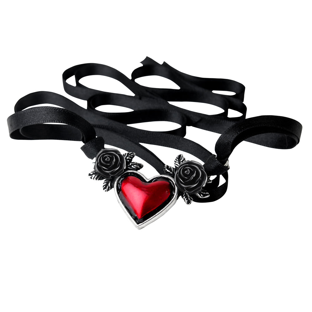 Blood Heart Necklace for Women - Elegant Gothic Jewelry Gift for Valentine's Day, Anniversary & Romantic Occasions | Perfect for Date Nights, Weddings & Special Moments