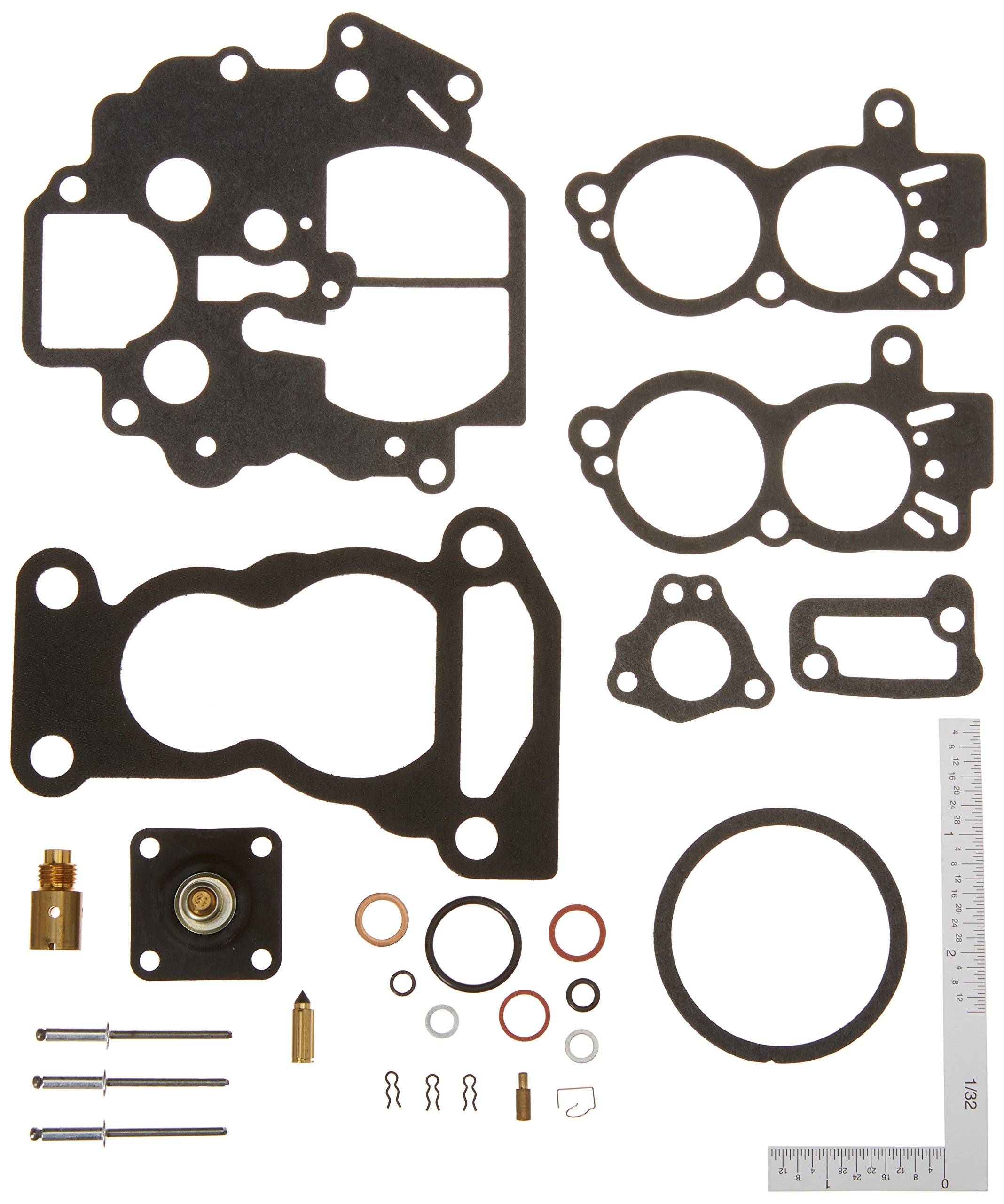 Standard Motor Products 1688 Carburetor Kit - Complete Carburetor Repair Kit for Small Engines - Perfect for Lawn Mowers, Generators & Outdoor Power Equipment