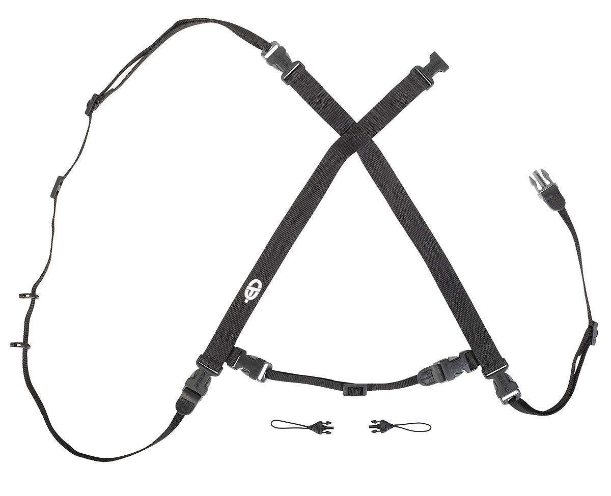 OP/TECH USA Warehouse Scanner Harness with Breakaway Buckles (Regular) 99013909 - Durable Hands-Free Barcode Scanner Holder for Retail, Logistics & Inventory Management