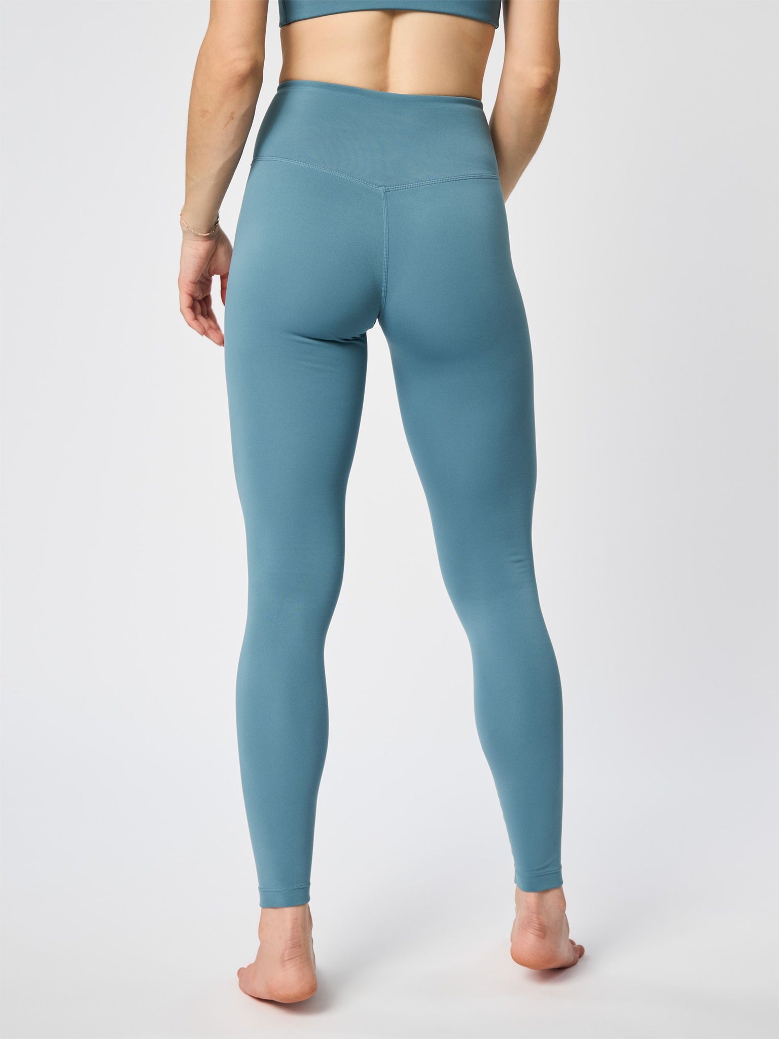 Girlfriend Collective Float High Rise Leggings for Women - Soft & Supportive Yoga Pants with Wave Print - Perfect for Workouts, Running & Lounge Wear