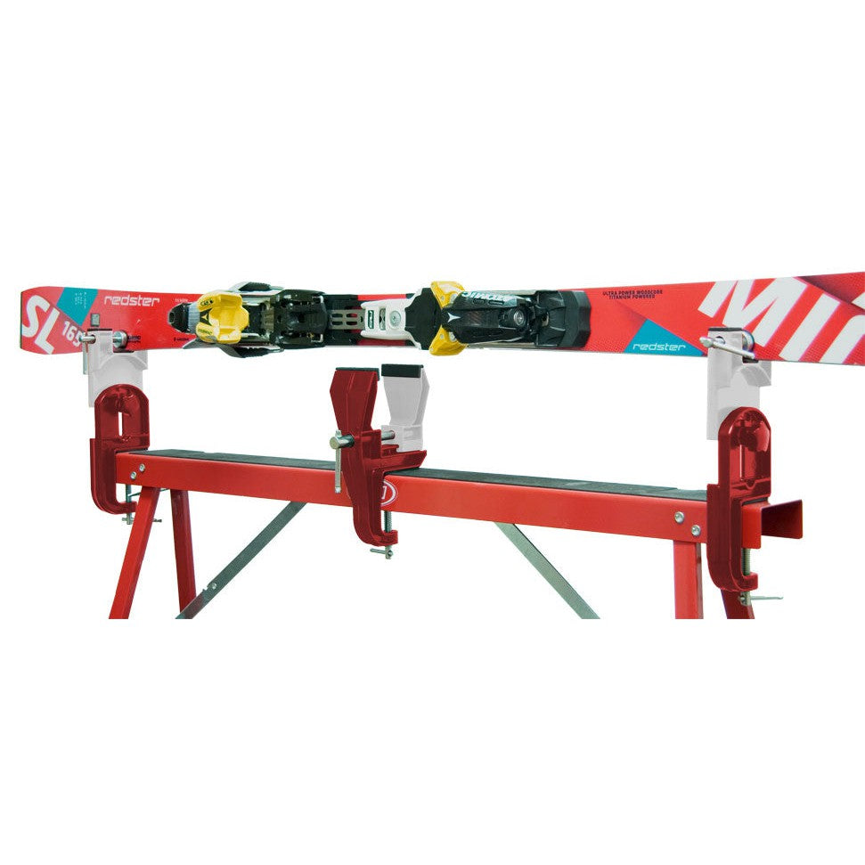 KUU Side Kick Pro Race Ski Tuning Vise - Professional Ski Edge Sharpener & Waxing Tool for Alpine Skis - Perfect for Ski Maintenance at Home or Mountain Resorts