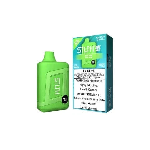 STLTH 8K PRO Disposable Vape with LED Display - 8000 Puffs | 5-Pack for Long-Lasting Use | Perfect for Travel, Parties & On-the-Go Vaping (Ontario)