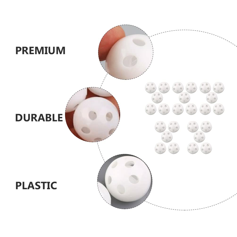 50pcs White Plastic Noise Maker Rattles for Baby Dolls & Dog Toys - DIY Craft Replacement Squeakers, Hotfix Tool Insert - Perfect for Newborn Sensory Play, Pet Enrichment & Wooden Toy Repair