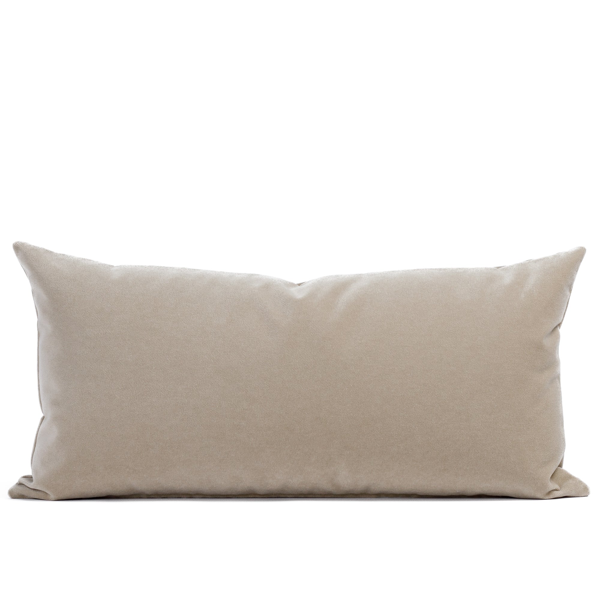 Valentina Velvet 12x24 Lumbar Pillow - Soft Cashmere Cover for Sofa, Bed & Couch - Perfect for Living Room Decor, Back Support & Home Comfort
