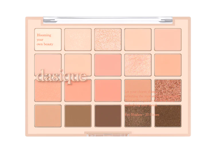 Dasique Mood Shadow Palette - 10.5g Eyeshadow Set with 9 Matte & Shimmer Shades for Day & Night Makeup Looks | Perfect for Bridal, Party & Everyday Wear