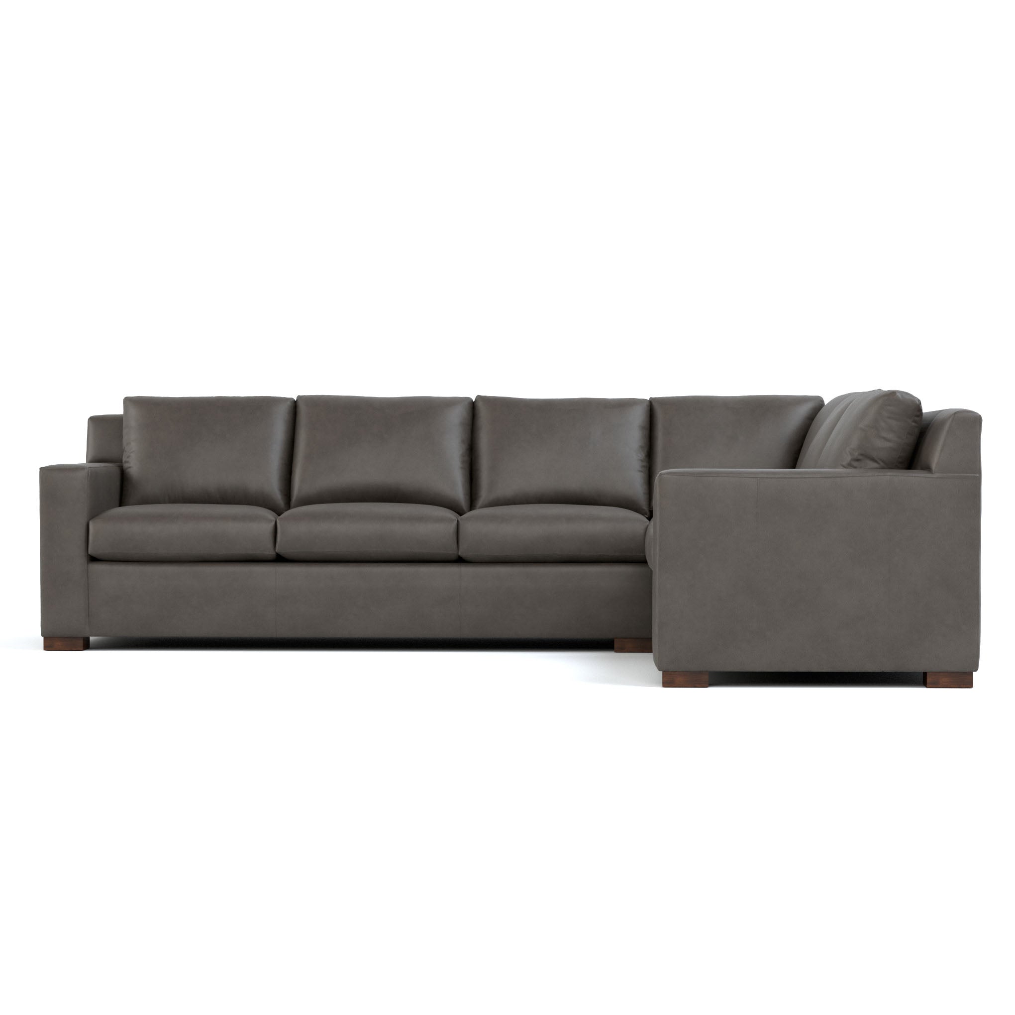 Keene Sectional Sofa - Modern L-Shaped Couch with Reversible Chaise, Soft Fabric Upholstery for Living Room, Family Room & Home Theater Comfort