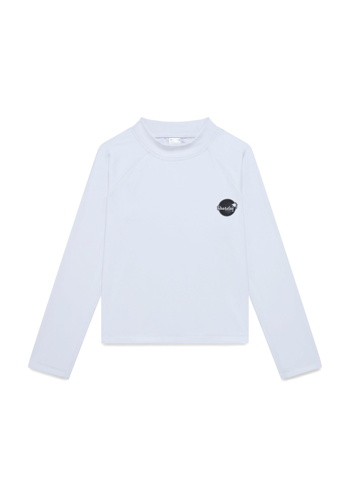 White Solid Rash Guard for Men & Women - UPF 50+ Sun Protection Swim Shirt - Perfect for Swimming, Surfing, Beach & Outdoor Activities