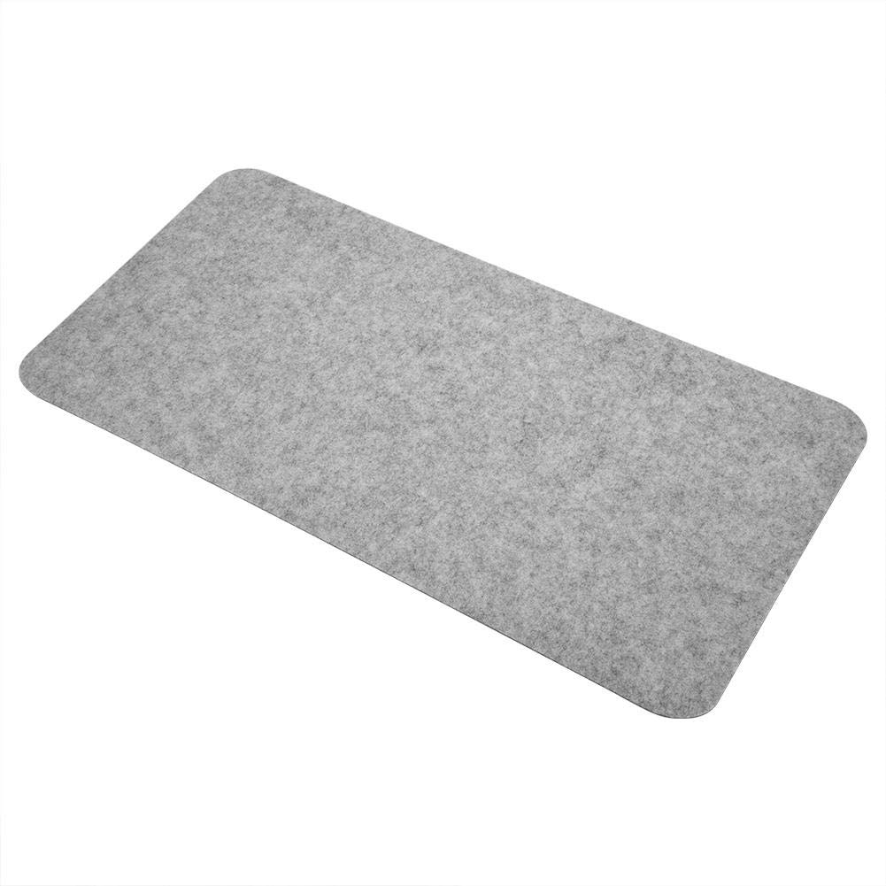 Premium Large Mouse Pad 26.77 x 12.99 Inches - Non-Slip Felt Desk Mat for Office, Gaming & Laptop Use - Anti-Static Computer Mousepad in Dark Gray/Light Gray - Perfect for Workstations, Home Office & PC Gaming Setups