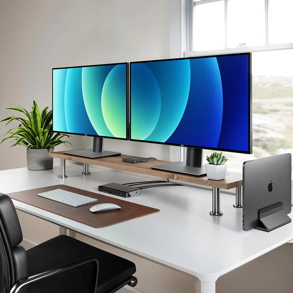 ALOGIC DX2 Dual 4K Display Universal Docking Station with 65W Power Delivery - 2 x DisplayPort 4K 60Hz Support for Laptop Charging | Perfect for Home Office & Multi-Monitor Workstations