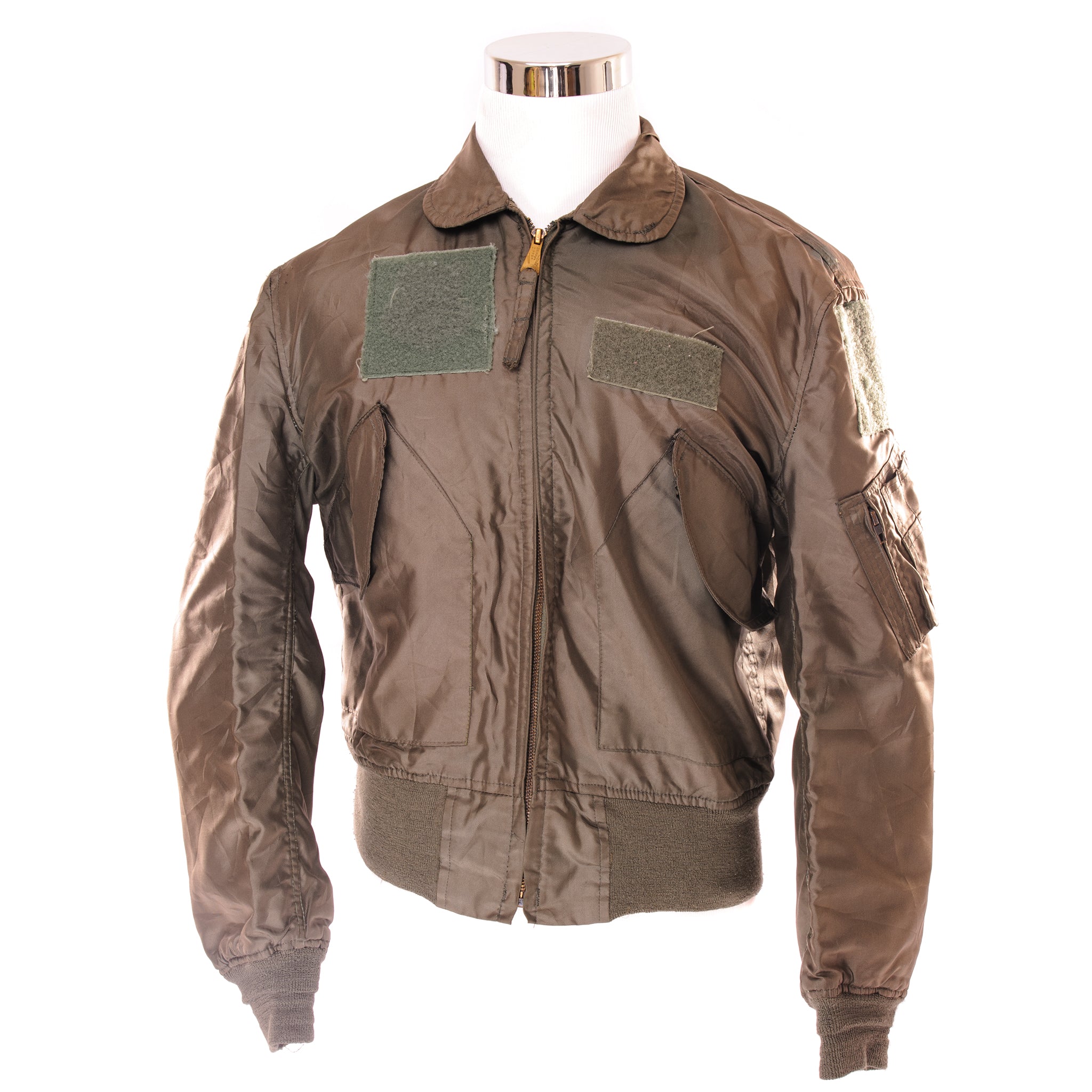 Vintage US Air Force CWU 36/P Summer Flight Jacket - Medium Size (1986) | Authentic Military Aviator Bomber Jacket for Men | Perfect for Outdoor Adventures, Casual Wear & Collectors