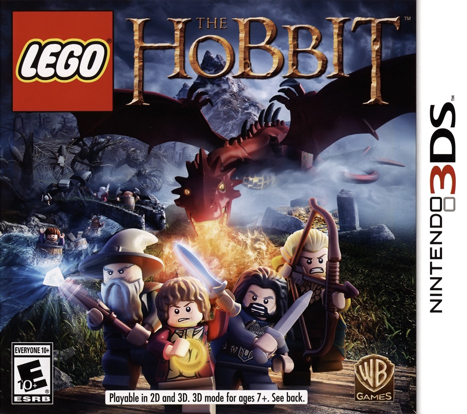 Used LEGO The Hobbit 3DS Video Game - Authentic Nintendo DS Cartridge - Perfect for Kids & Collectors - Great for Travel, Gifts & Retro Gaming Fun