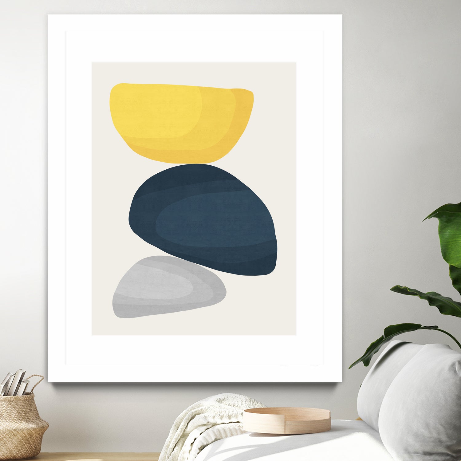 Abstract Xv 2 - Modern Abstract Wall Art Canvas Painting for Home & Office Decor | Perfect for Living Room, Bedroom, Dining Room & Office Spaces