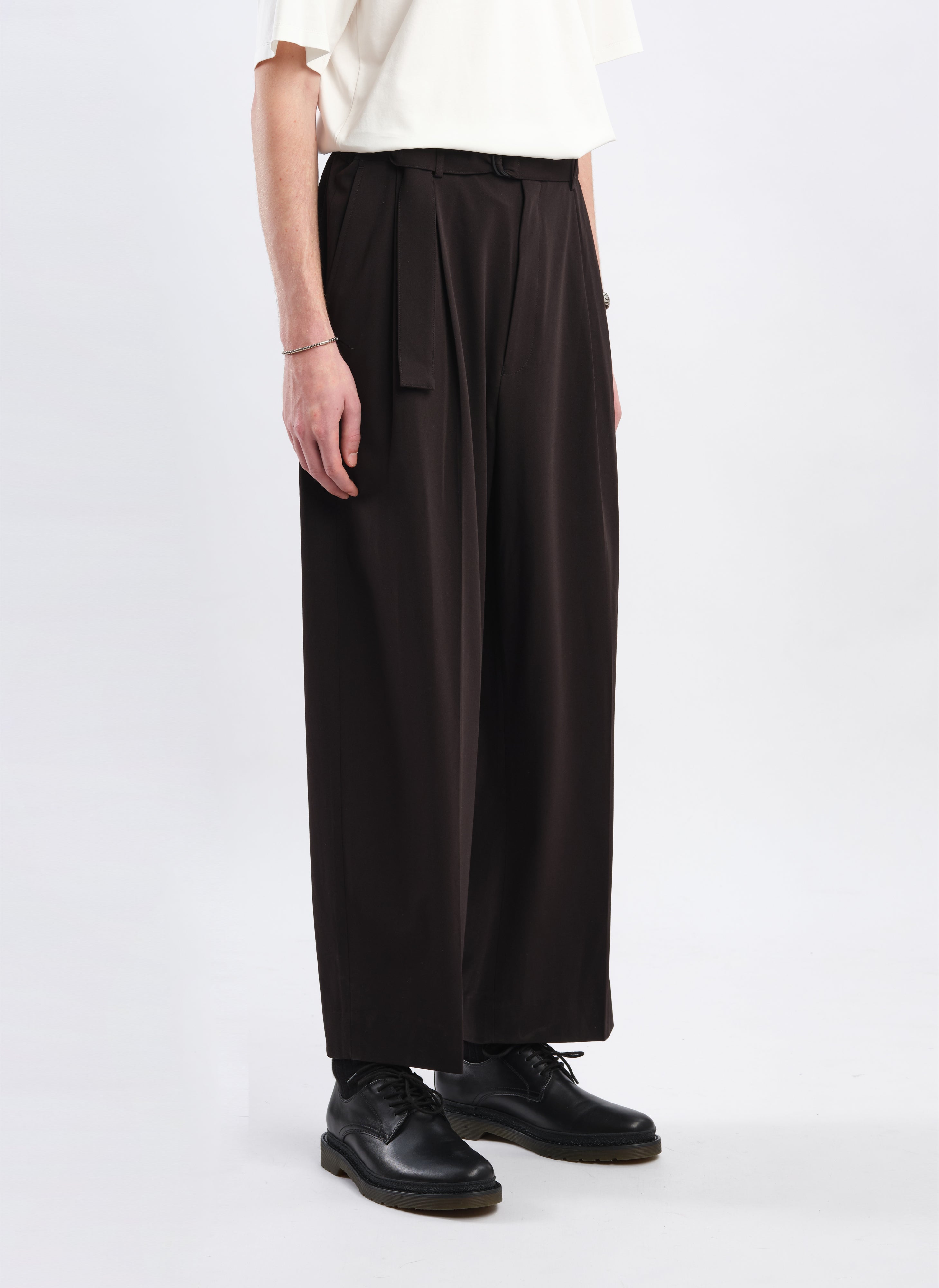 Stylish Tencil Cotton Polyester Spandex Wide Leg Pants for Women - Comfortable Stretch Lounge & Work Pants for Casual Wear & Office Outfits