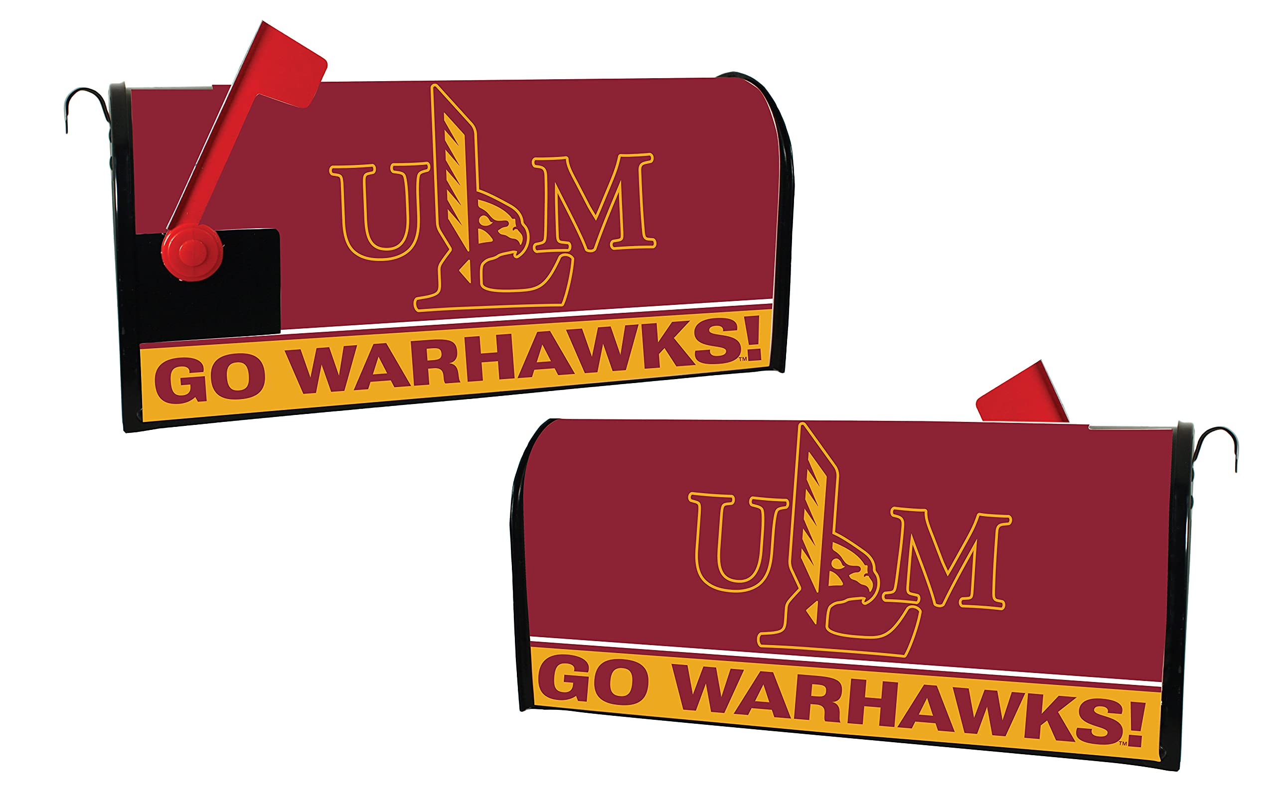 Official University of Louisiana Monroe Mailbox Cover 2021 - Licensed Collegiate Design by R&R Imports - Perfect for Alumni Gifts, Game Day Decor & Home Improvement Projects