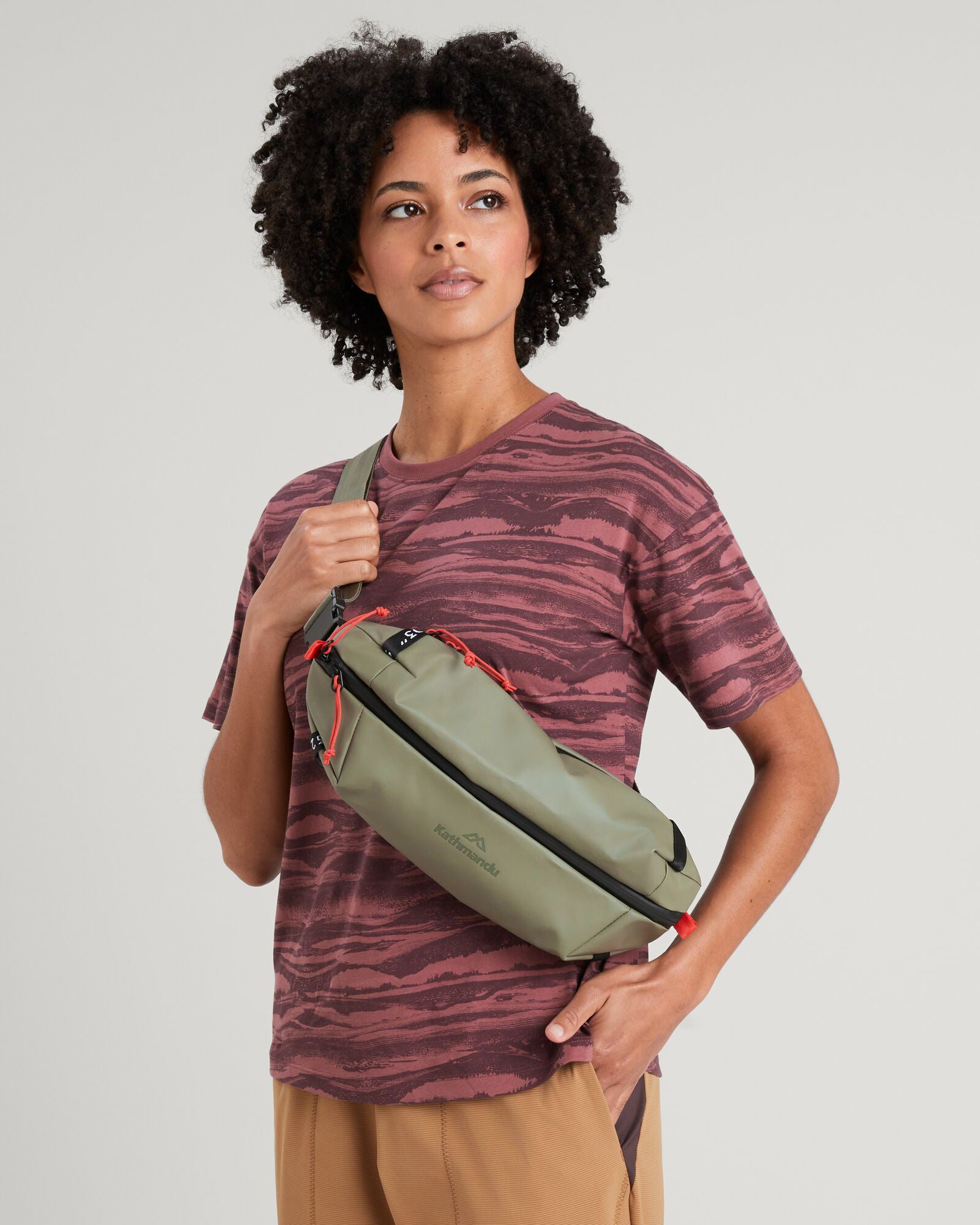 Amphi Cross Body Bag for Women - Stylish & Lightweight Beech Leather Shoulder Purse - Perfect for Travel, Shopping & Everyday Use