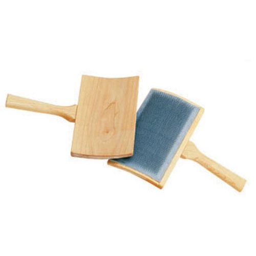 Schacht Curved Hand Carders-112 | Premium Wool Carding Tools for Spinning & Felting | Perfect for Handmade Yarn & Fiber Art Projects