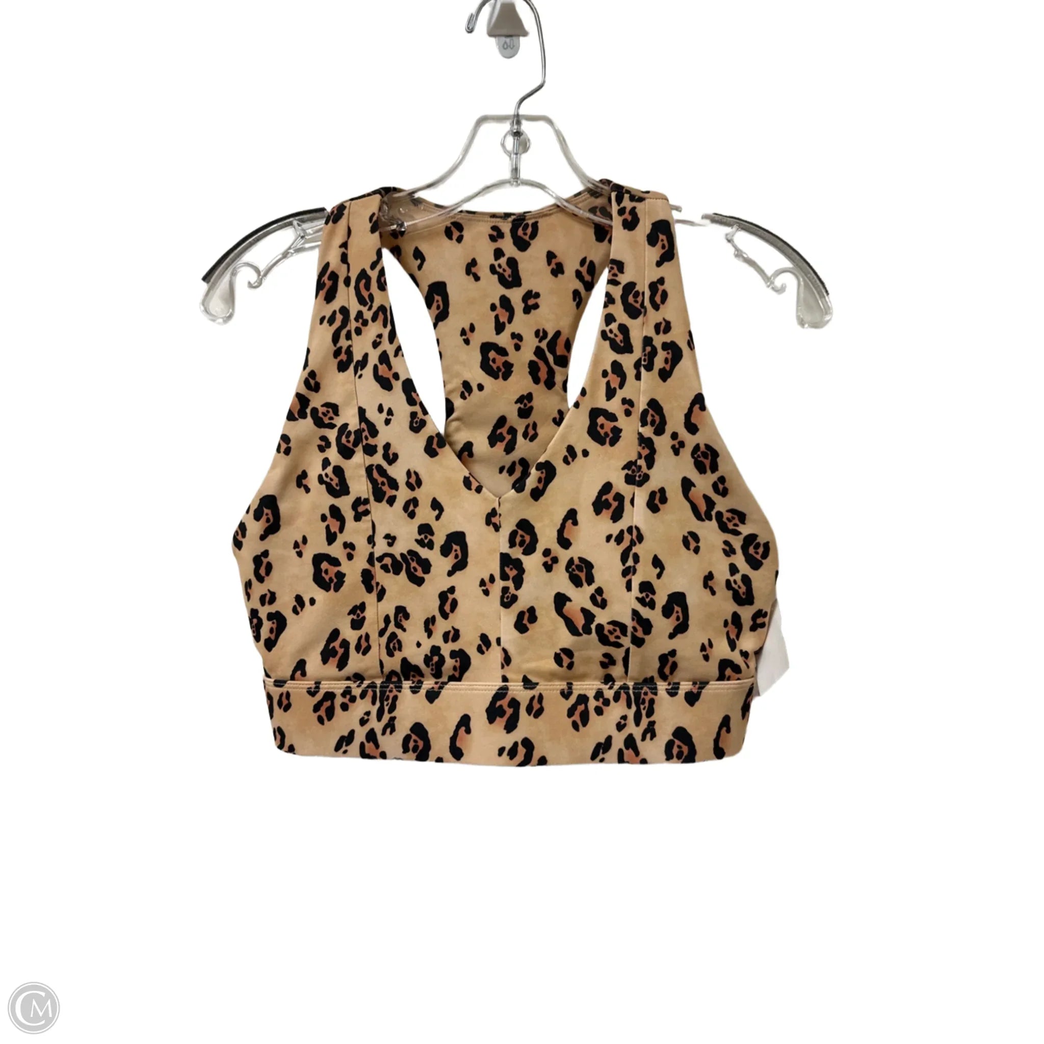 Fabletics Animal Print Athletic Bra - Medium Size | High-Impact Sports Bra for Women | Perfect for Yoga, Running & Gym Workouts