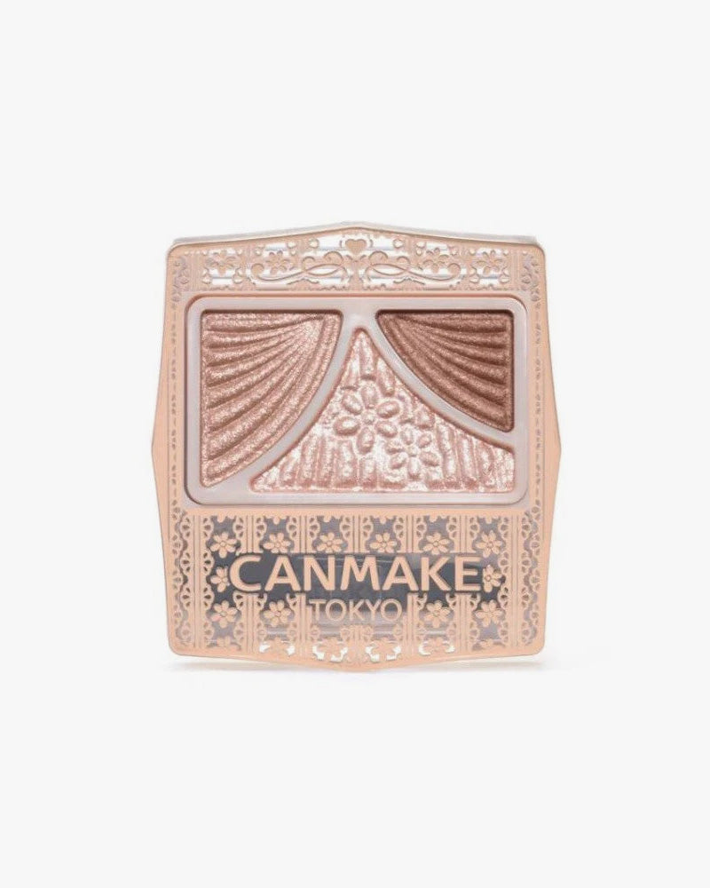 CANMAKE Juicy Pure Eyes - Japanese Creamy Eyeshadow Palette for Natural & Glossy Look - Perfect for Daily Makeup & Party Glam