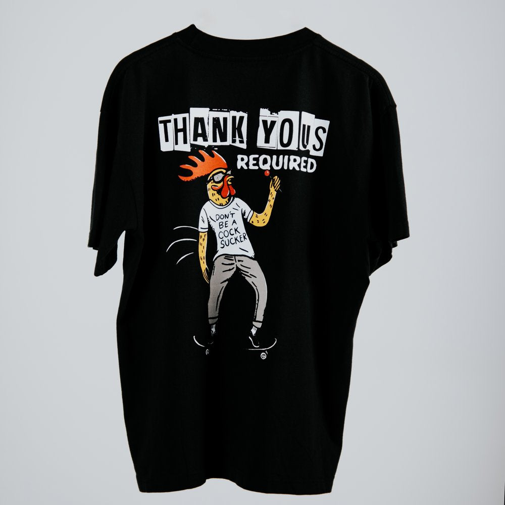 Black Sucker Tee - Soft Cotton Graphic T-Shirt for Men & Women | Casual Streetwear, Everyday Wear & Gift Ideas