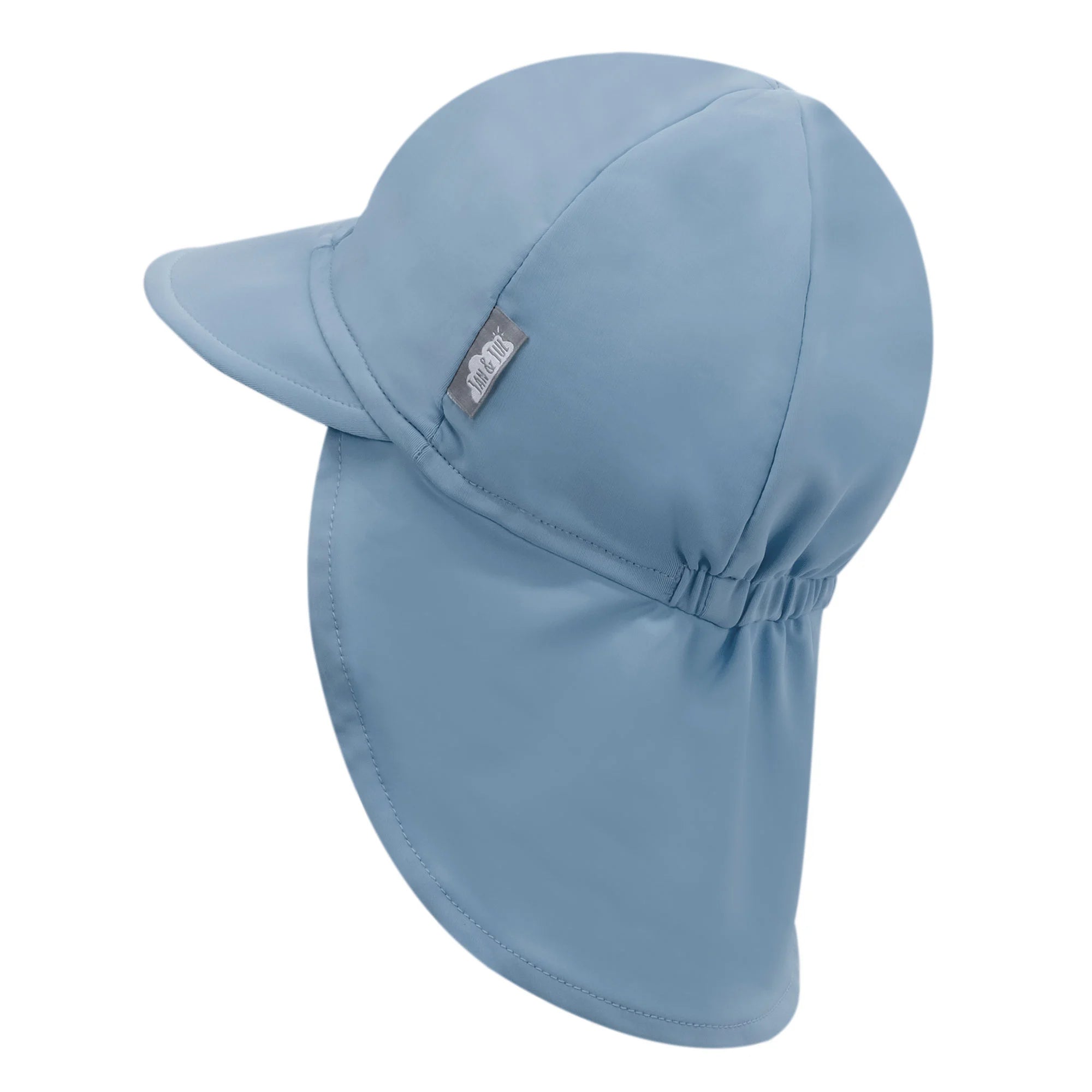 Jan & Jul Blue Grey Sun Soft Baby Hat - UPF 50+ UV Protection for Infants & Toddlers - Perfect for Beach, Park & Outdoor Adventures