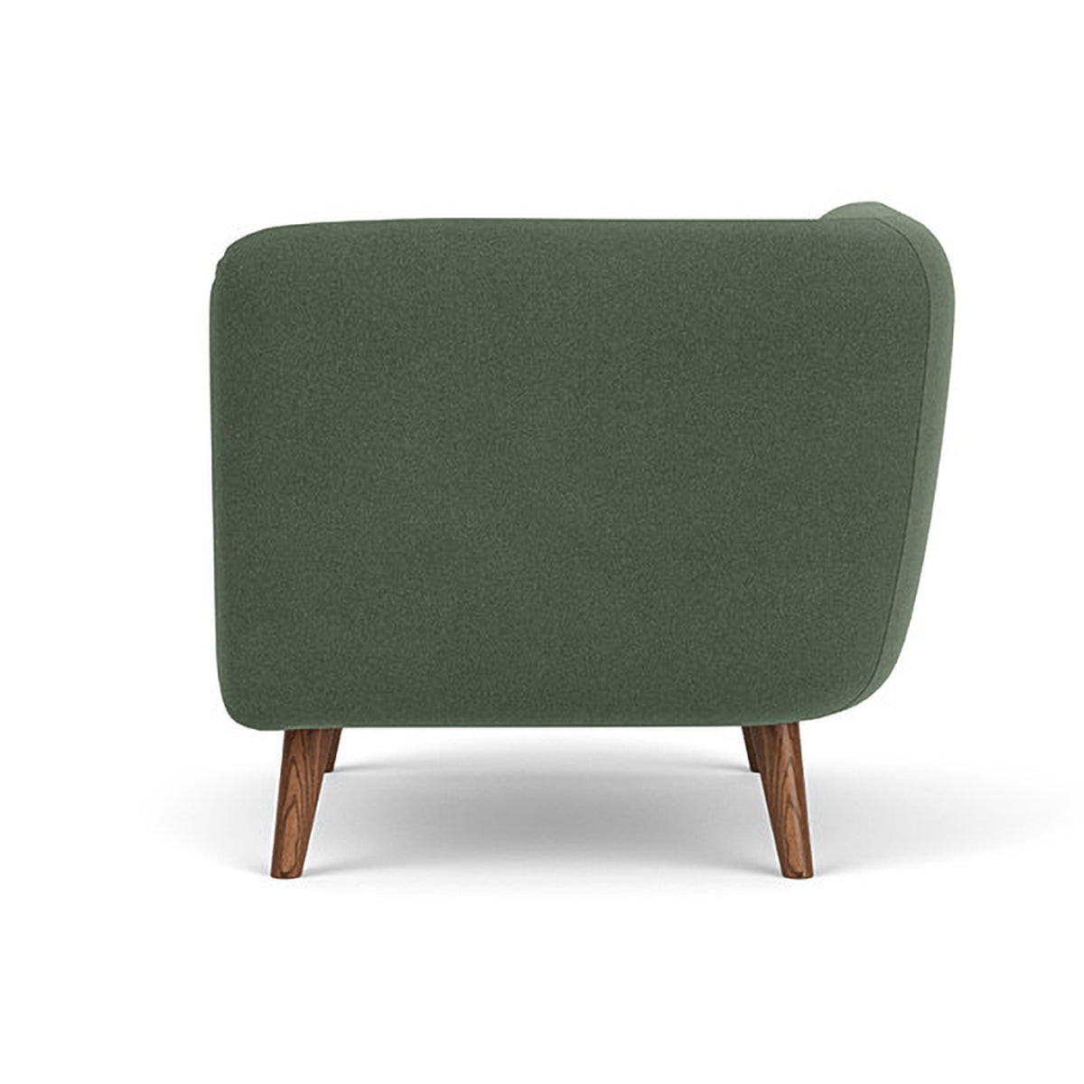 Alfred Fabric Modular Sofa - Left 1 Seater Sectional Couch for Living Room, Lounge & Small Spaces | Modern Comfortable Furniture for Apartments & Home Decor
