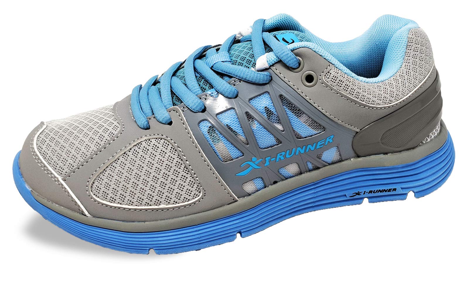 Women's Eliza Leather and Mesh Walking Shoes - Comfortable & Breathable for Walking, Running, and Daily Wear