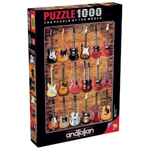 1000 Piece Jigsaw Puzzle - Anatolian Guitar Collection #1116 | Challenging Adult Puzzle for Music Lovers | Perfect for Family Game Night & Home Decor