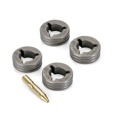 Miller Electric 4-Piece MIG V-Knurl Drive Roll Kit 46795 - Compatible with Miller MIG Welders for Automotive, Metal Fabrication & DIY Welding Projects