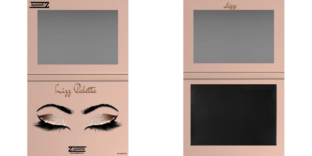 Custom Extra Large Z Palette - Magnetic Makeup Palette for Eyeshadow & Blush - Perfect for Professional Makeup Artists & Travel