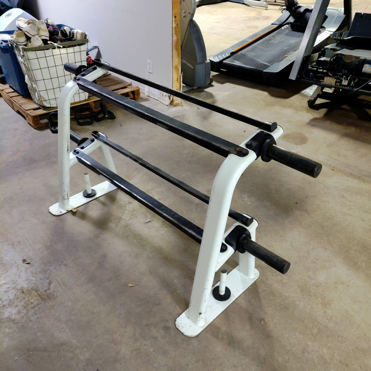 Heavy Duty Dumbbell Rack with Weight Storage - Wall Mounted & Free Standing Home Gym Equipment for Strength Training, CrossFit, and Workout Organization