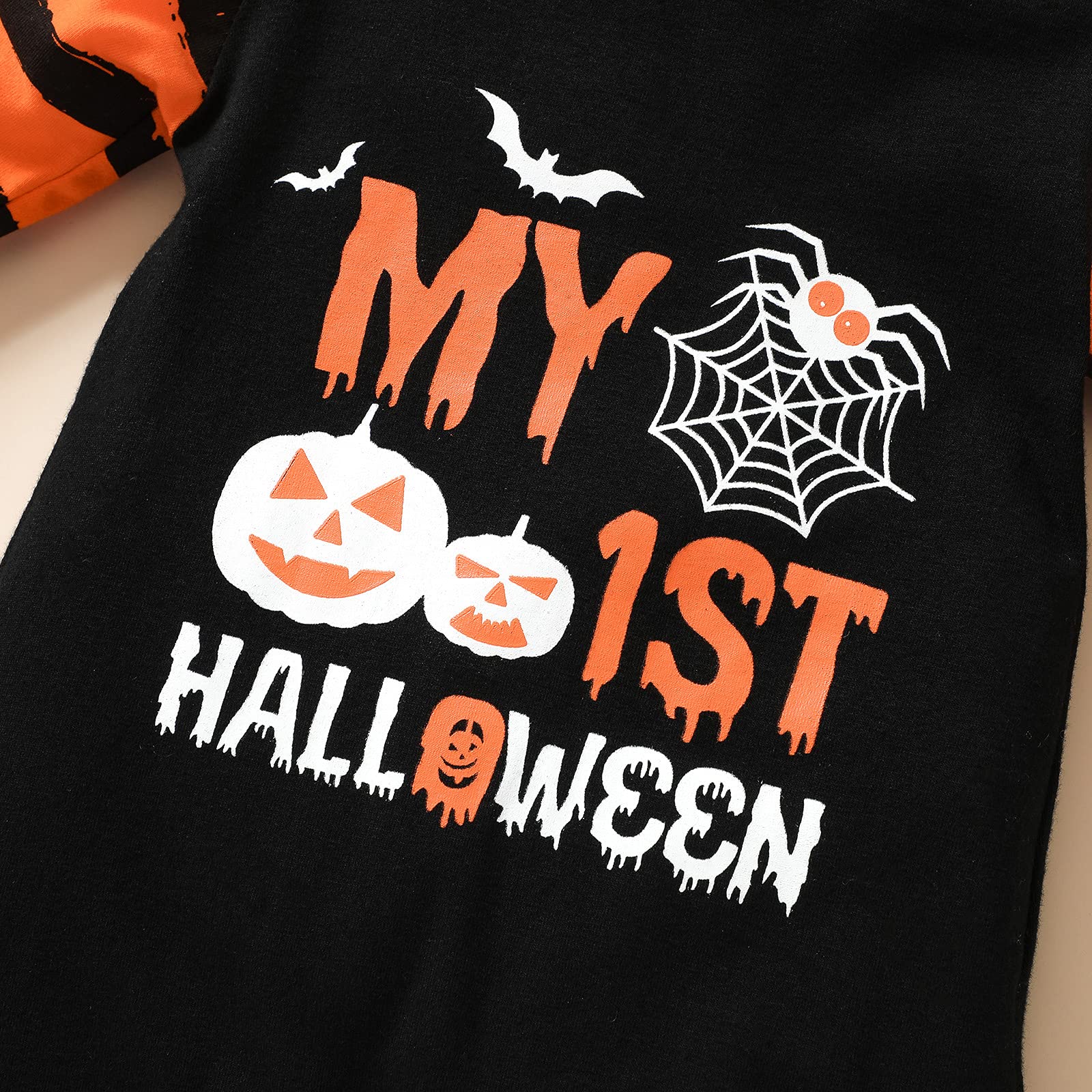 Thorn Tree Unisex Baby Romper Set - Long Sleeve Jumpsuit & Hat for Newborns (2Pcs) | Perfect for Halloween, Photoshoots & Special Occasions