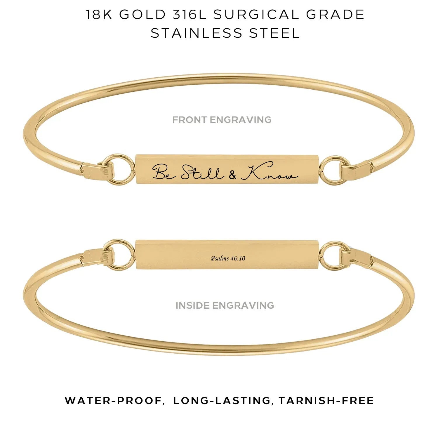 Elegant 'My Story' Bangle Bracelet for Women - Personalized Jewelry Gift - $38.00 | Perfect for Anniversaries, Birthdays & Special Occasions