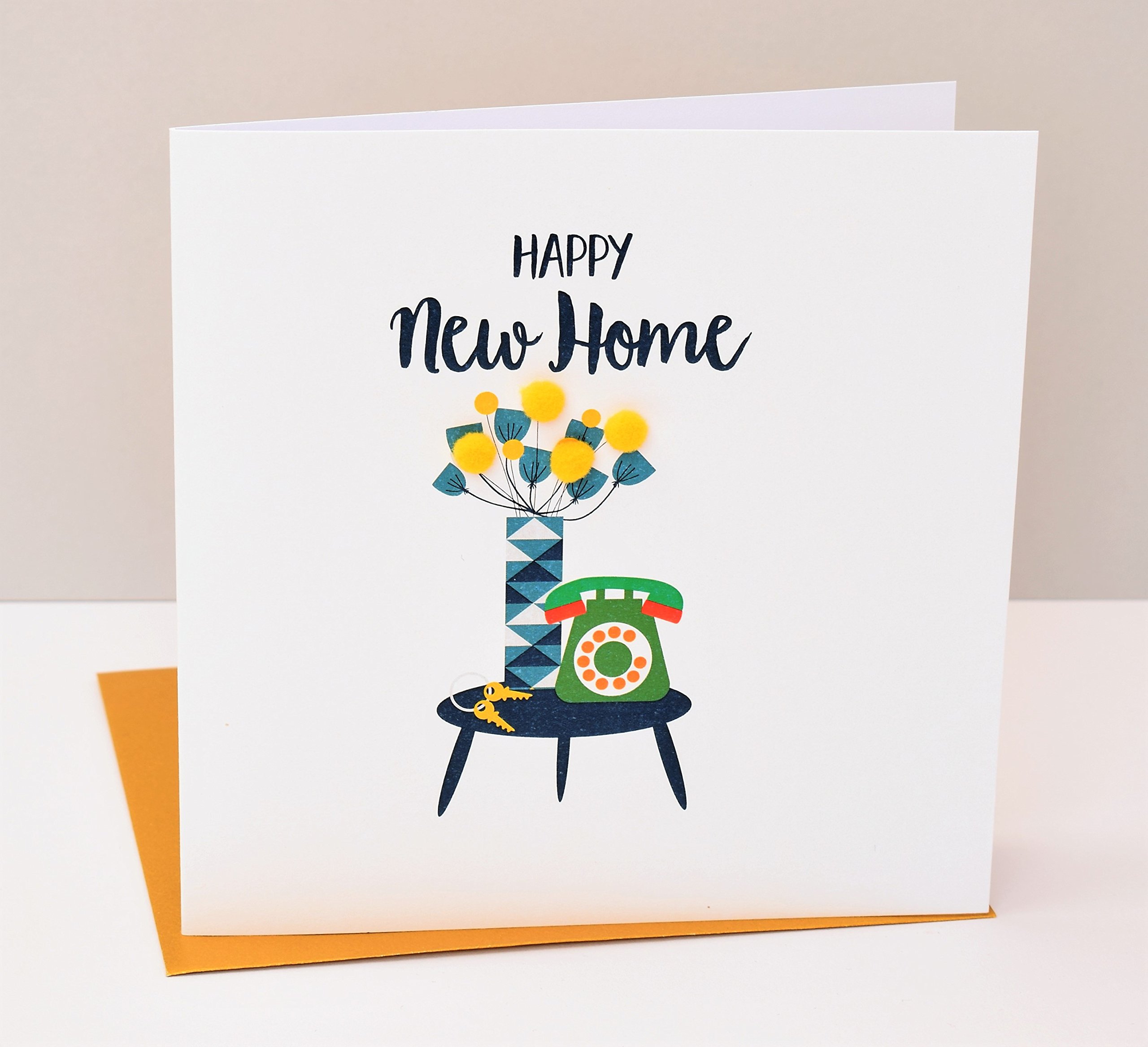 New Home Greeting Card - Heartwarming Housewarming Card for New Homeowners - Perfect for Housewarming Parties & Gifts