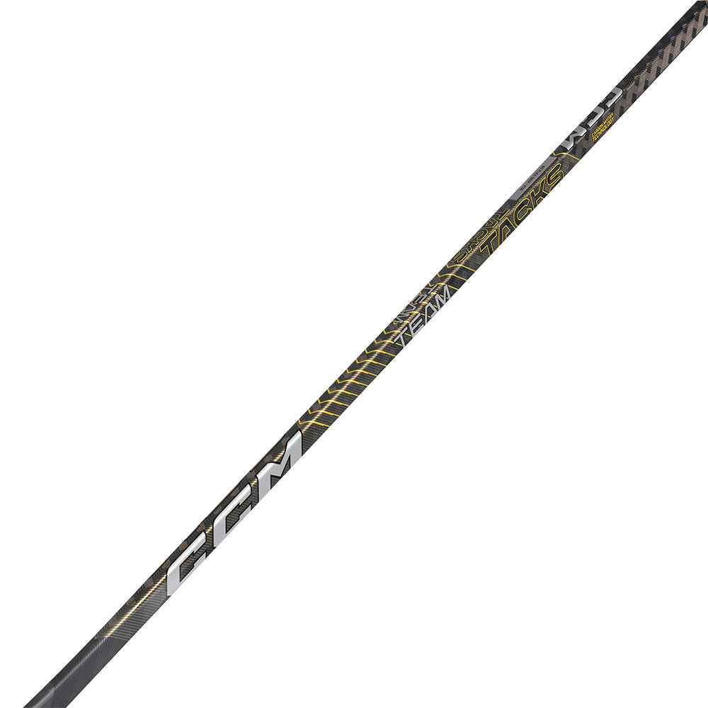 CCM Tacks Team 2022 Intermediate Ice Hockey Stick - Lightweight Carbon Composite Shaft for Youth & Adult Players - Perfect for Practice, Training & Competitive Games